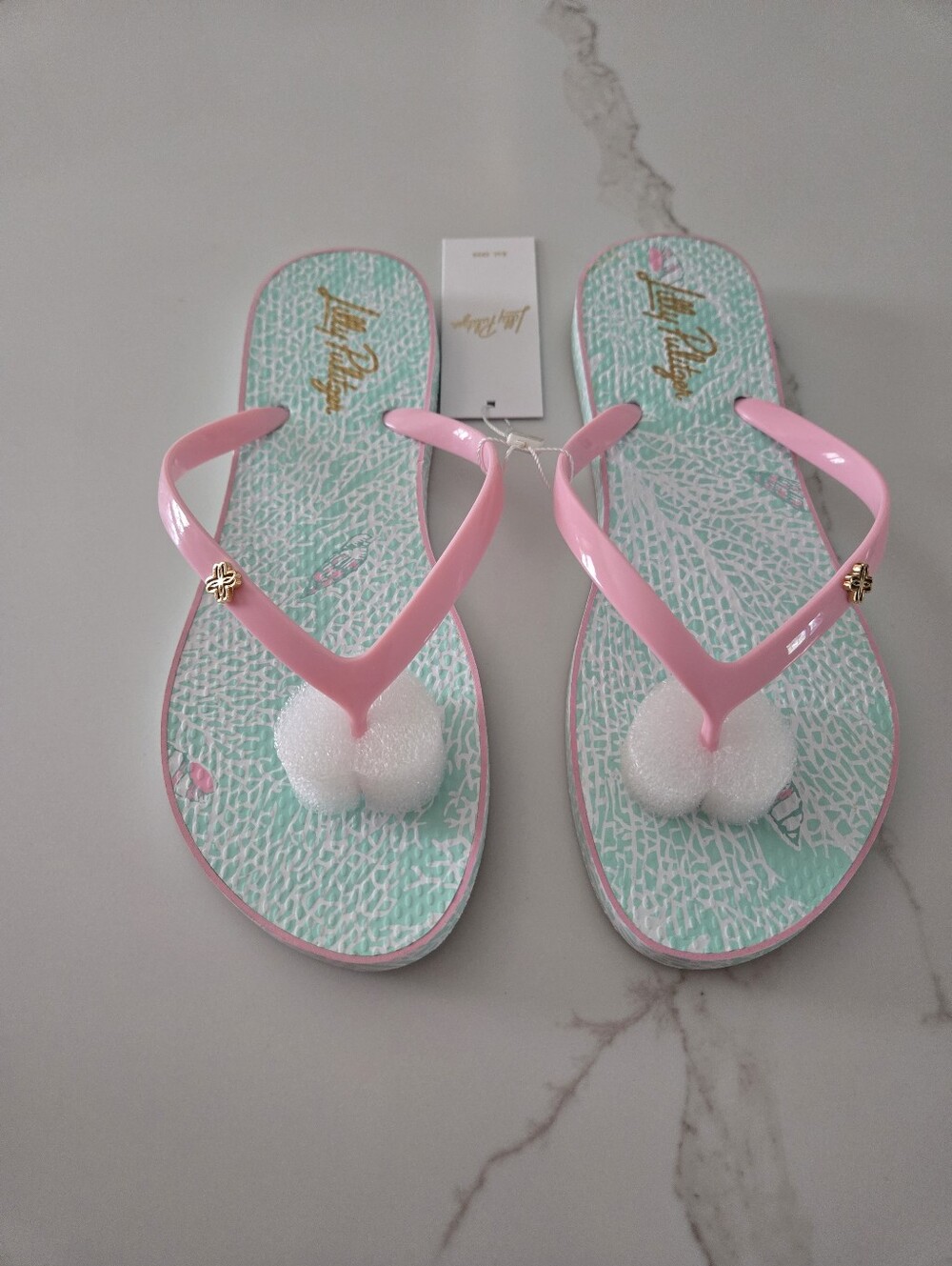 NWT Lilly Pulitzer Pool Flip Flop
